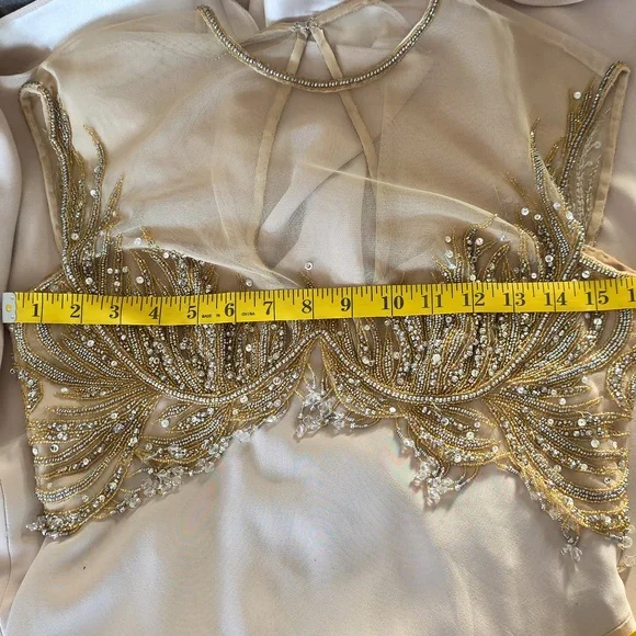 VINTAGE 90's SUMIKO OF AMERICA GOWN - Picture 11 of 12